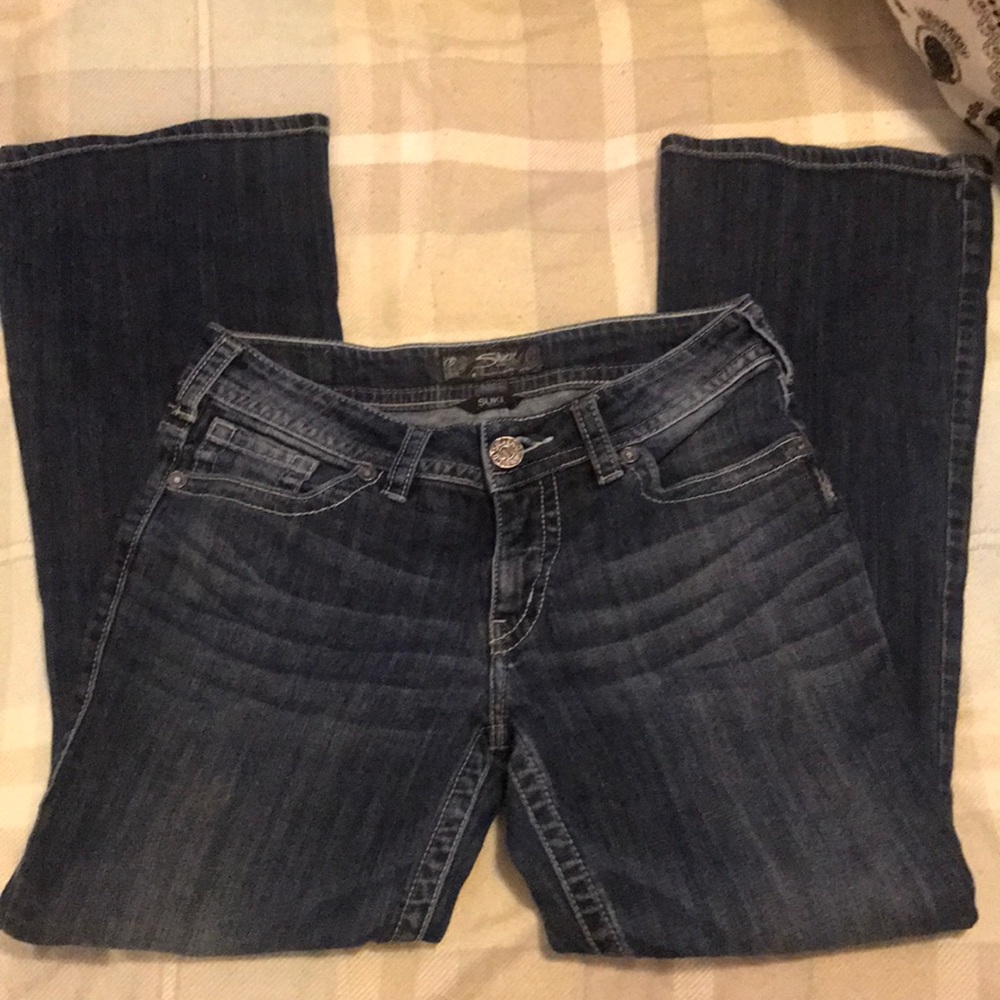 Silver jeans